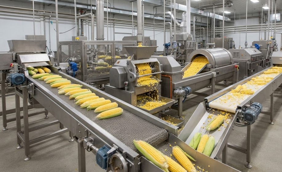Sweet Corn Processing Line
